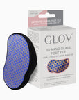 3D Nano Glass Foot File - Glassfotfil - Sort