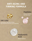 Anti-Aging Eye Patches with Gold & Peptides