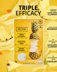 Exfoliating and Brightening Toner Pads with Glycolic Acid