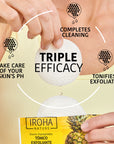 Exfoliating and Brightening Toner Pads with Glycolic Acid