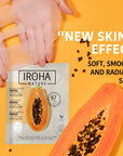 Peeling AHA Face Sheet Mask with Papaya