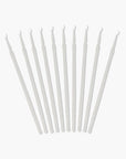 Mikro pinner hvite/svarte 100 stk. - Lash Look