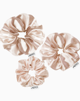 Scrunchies 3-pack - Champagne