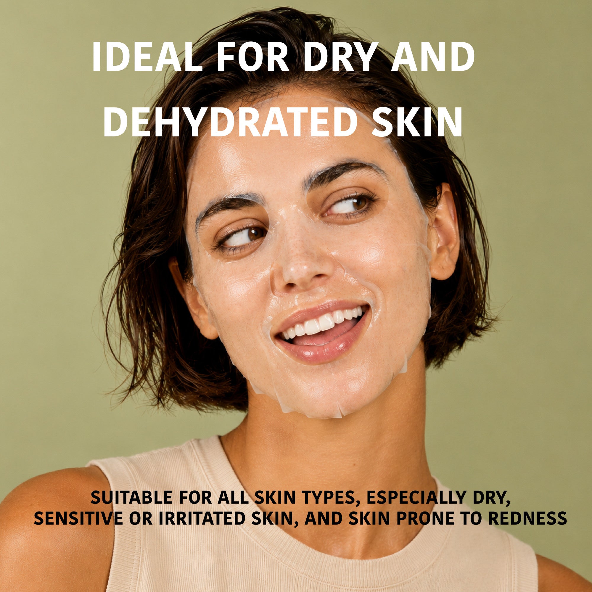 Hydrating Face Sheet Mask with Avocado