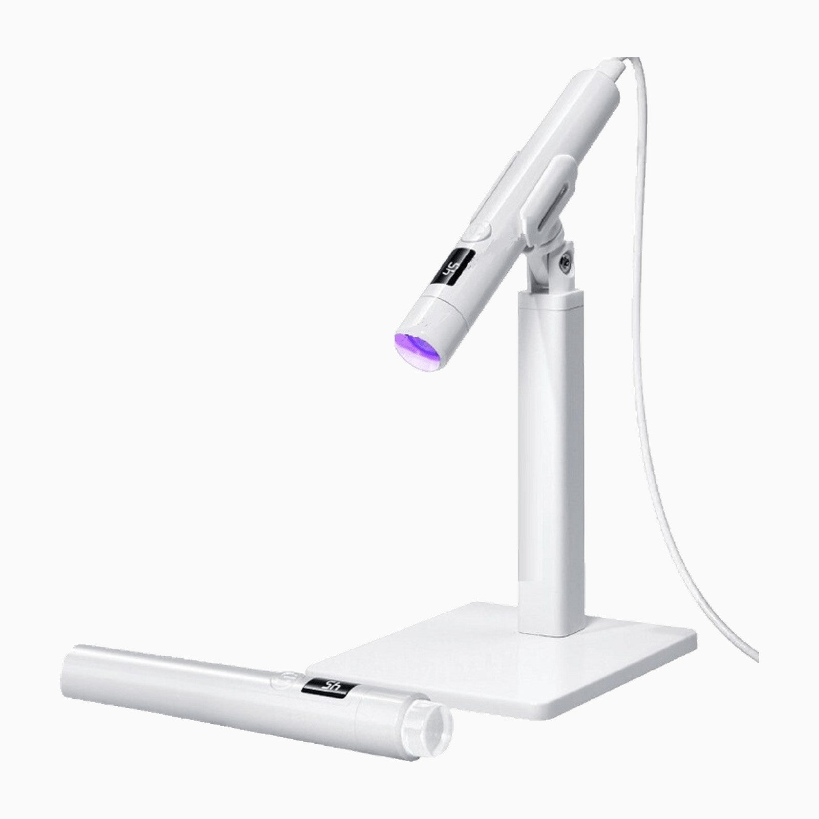 Mini UV/LED lampe med stativ