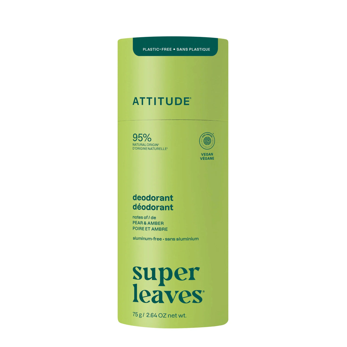 Deodorant - Pear &amp; Amber plastfri