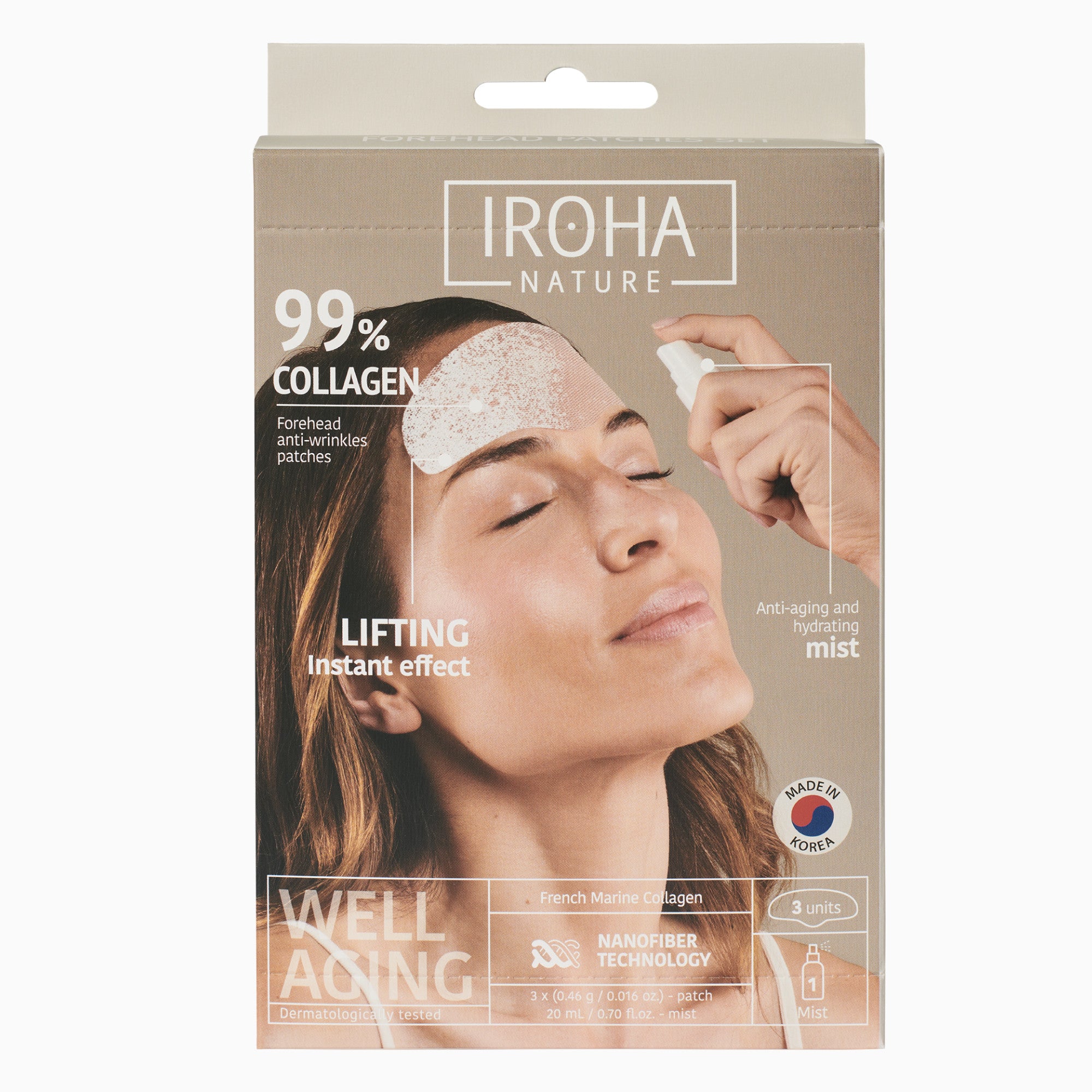 99% Collagen Forehead Patches