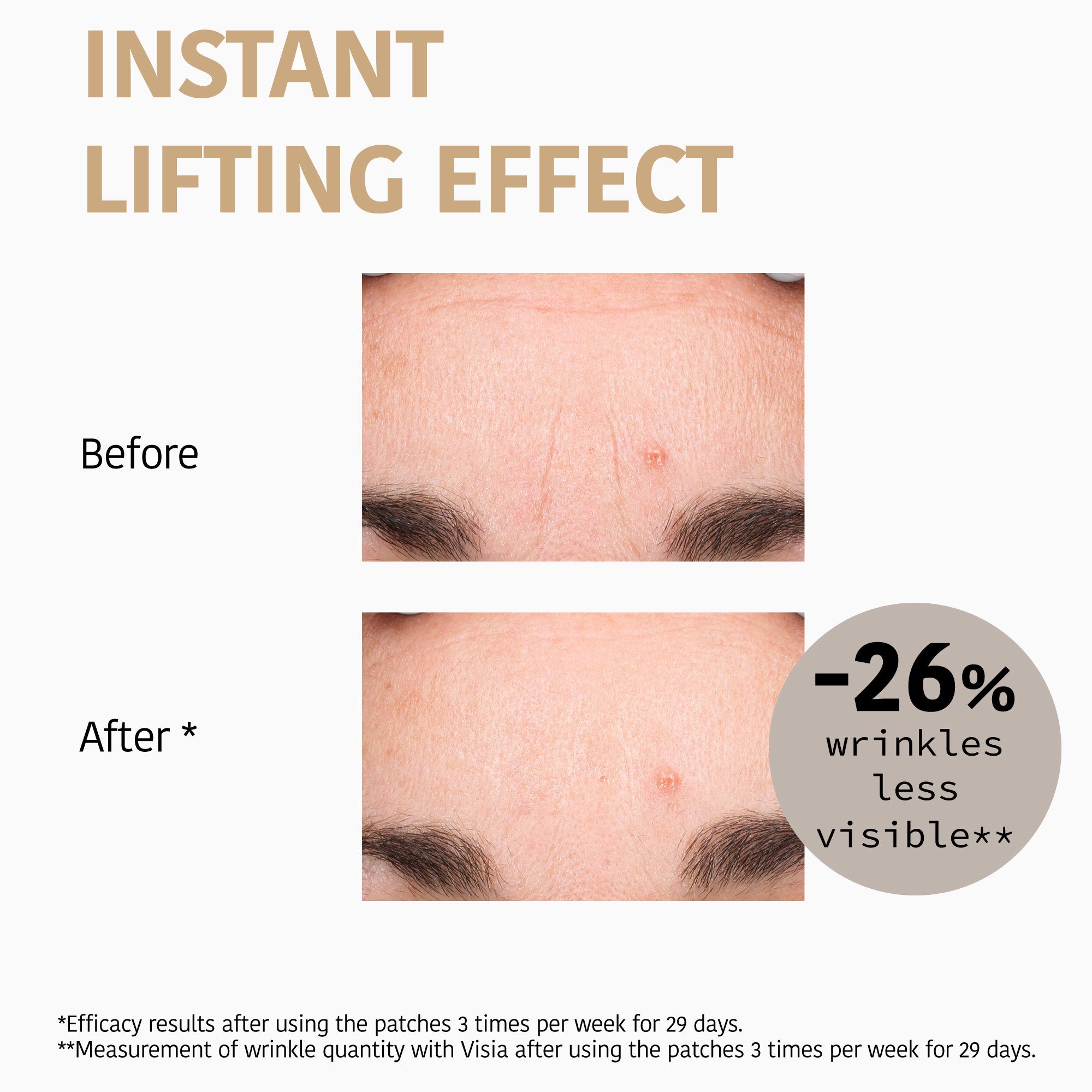 99% Collagen Forehead Patches