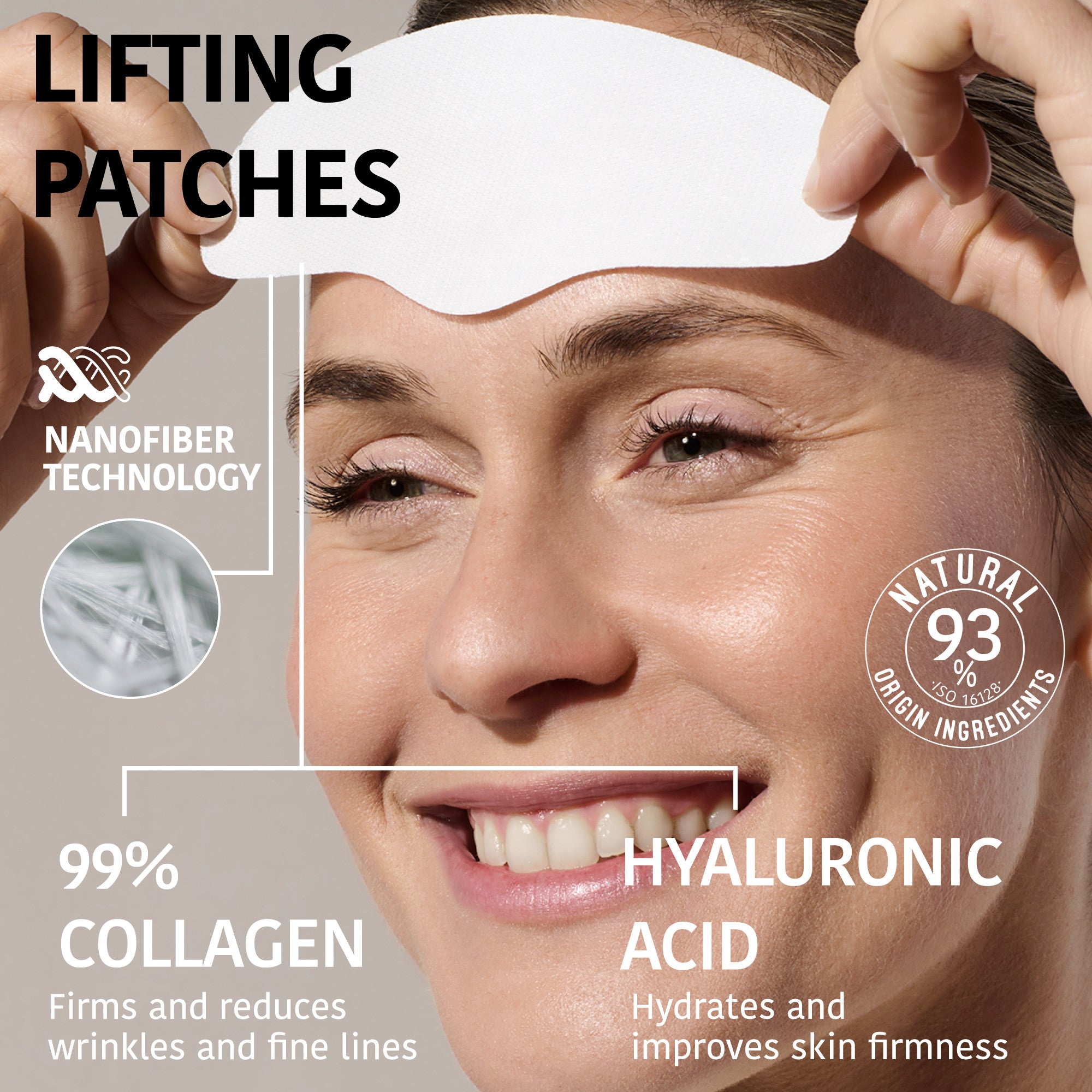 99% Collagen Forehead Patches