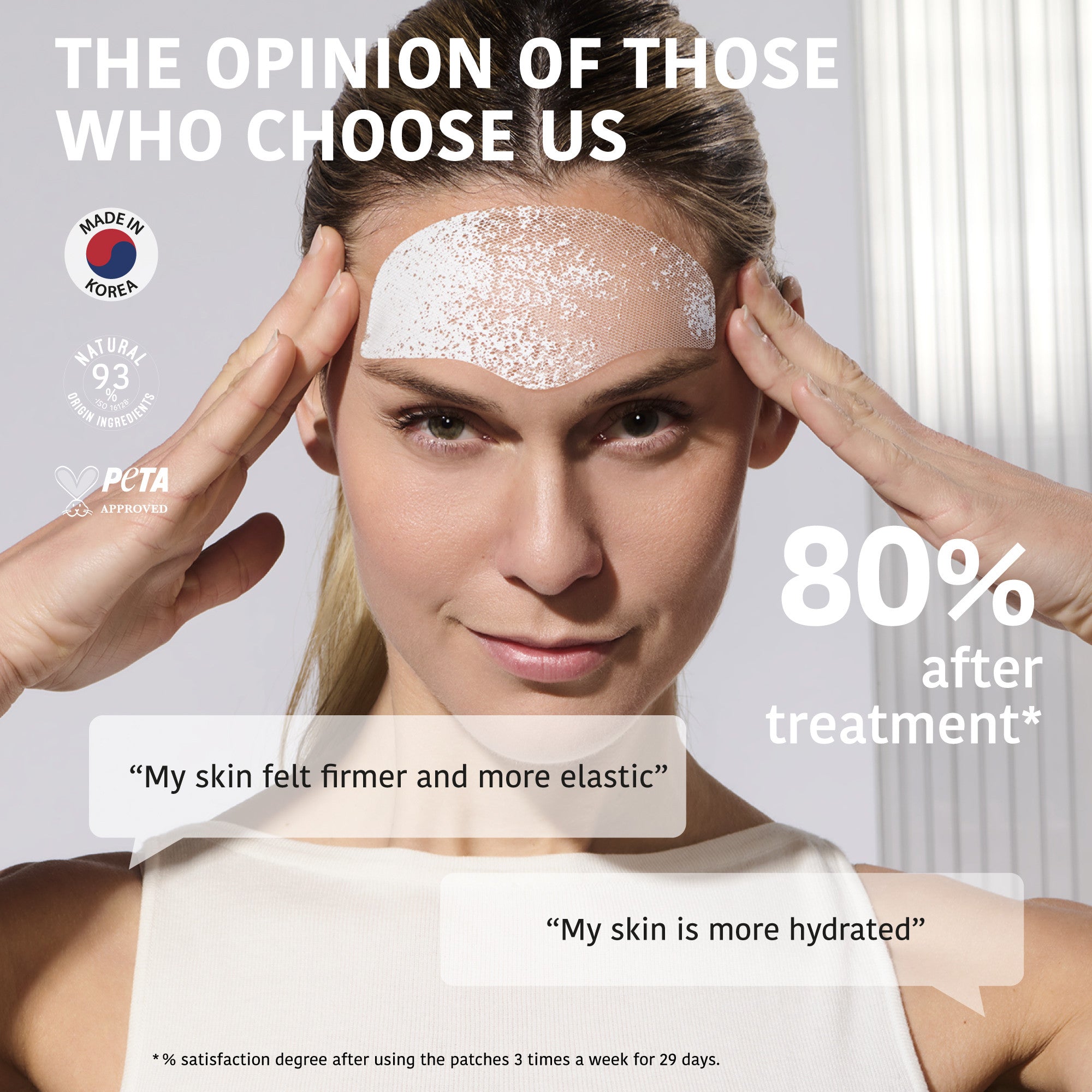 99% Collagen Forehead Patches