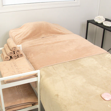 Gemology Stort Håndkle - Beige