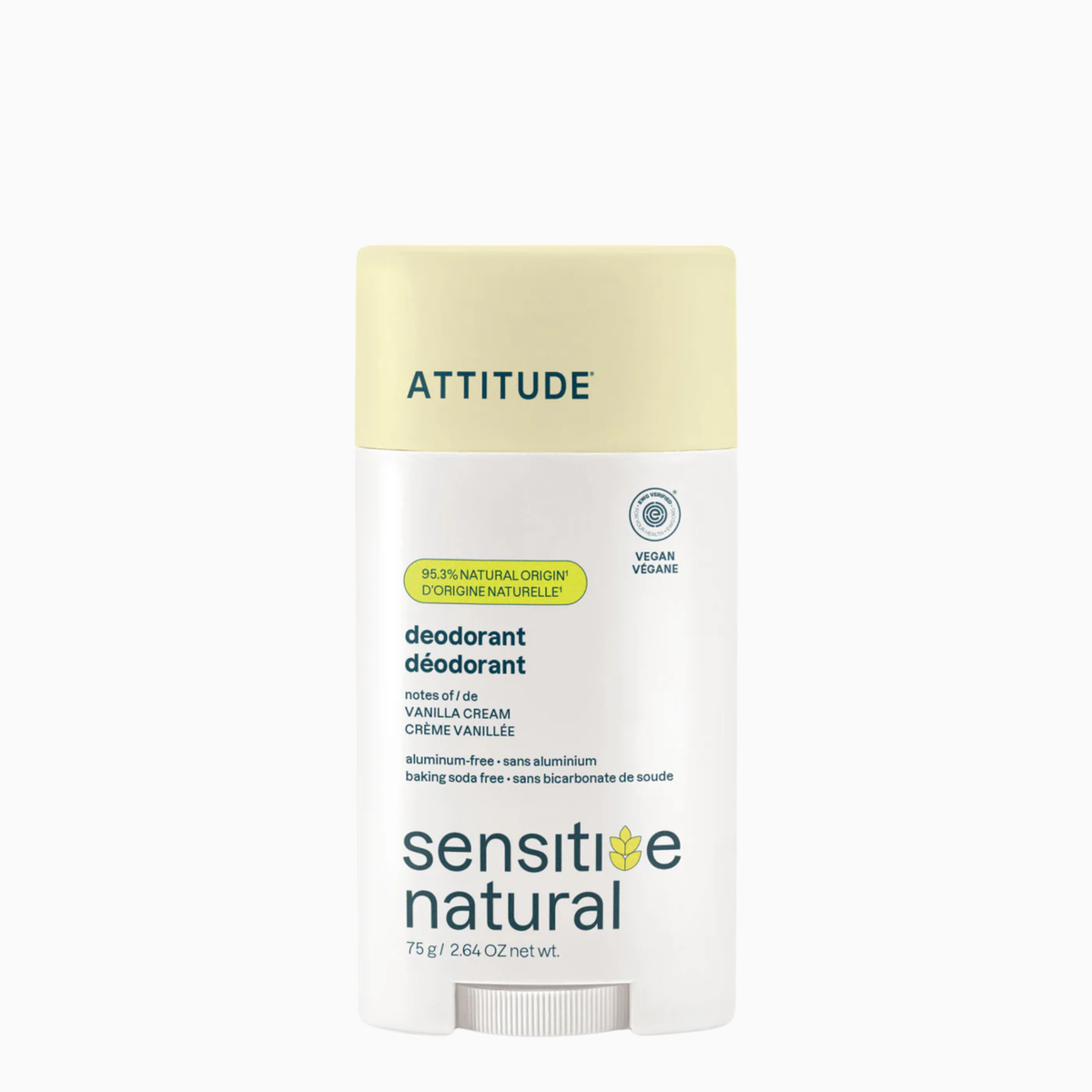 Sensitive Natural Deodorant – Vaniljekrem