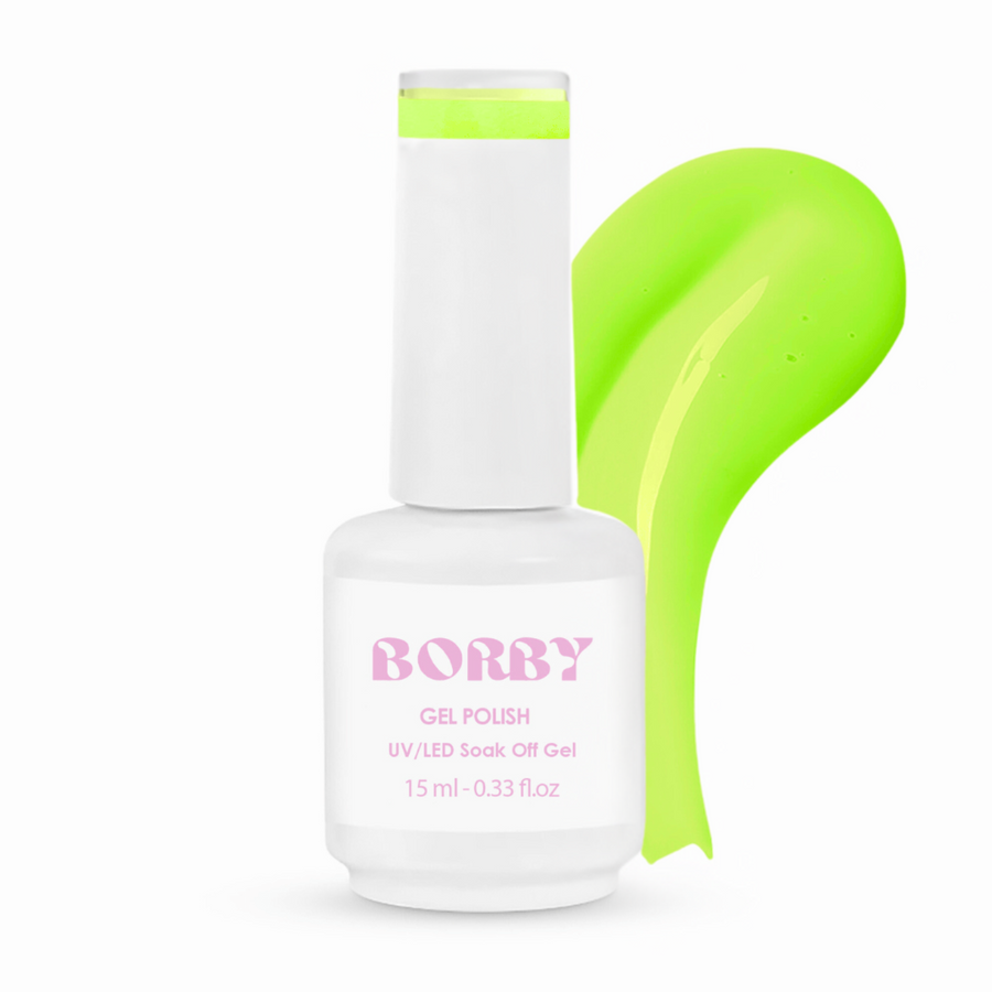 Borby Gel Polish - Neon Yellow