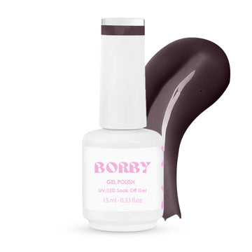 Borby Gel Polish - Dusty purple