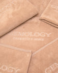 Gemology Pink Beige Bath Towel