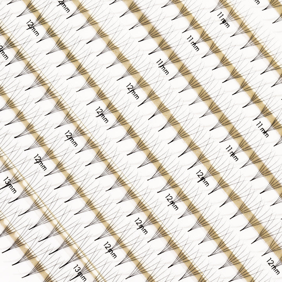 Premade Fans 5D 0.06 600 faner - Single lengder