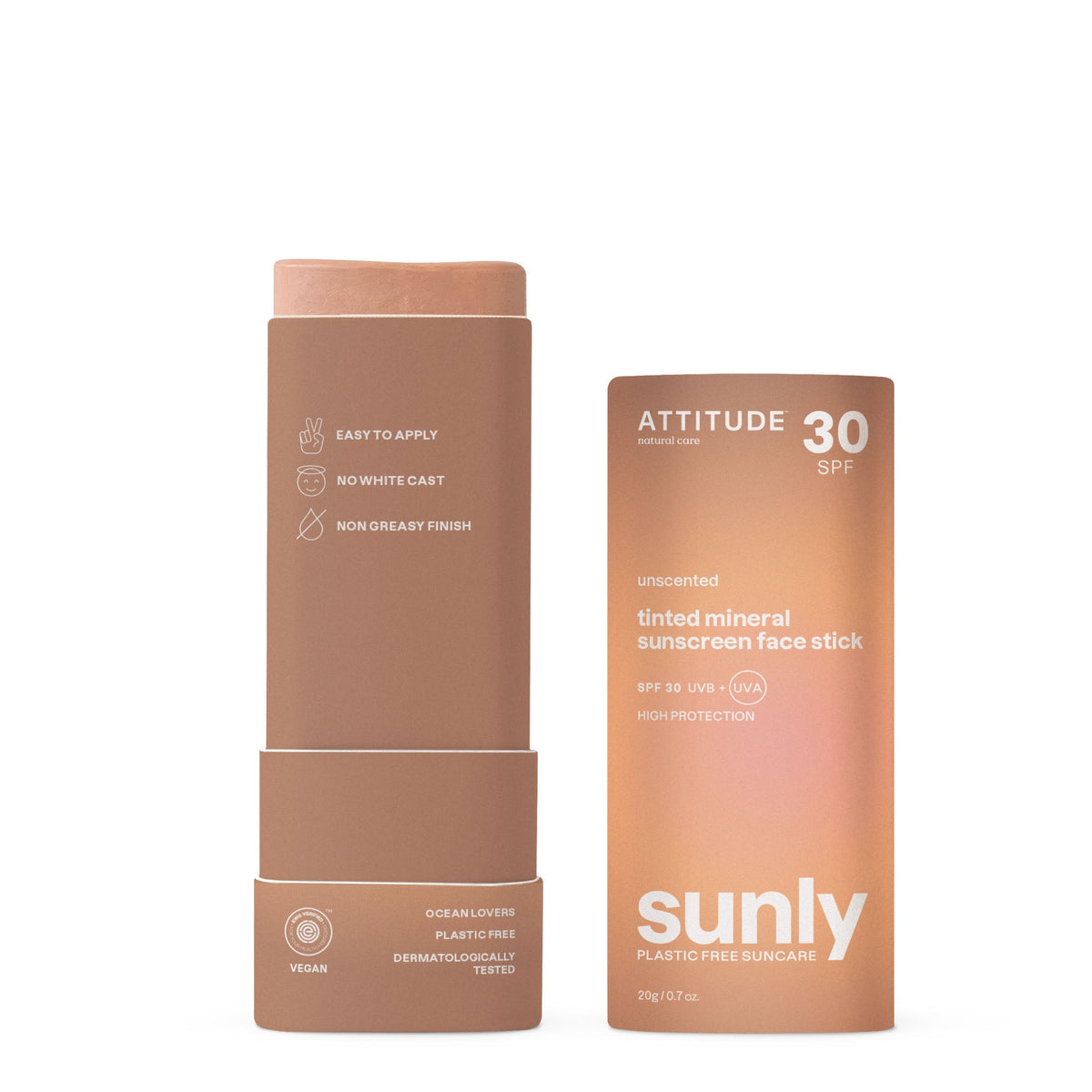 Tinted Face Stick SPF 30 - Unscented