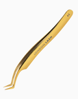 Wide Tip Mega Volum Pinsett – Gull N43