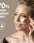 Anti-Aging Eye Patches with Gold & Peptides