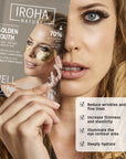 Anti-Aging Eye Patches with Gold & Peptides