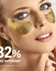 Anti-Aging Eye Patches with Gold & Peptides