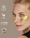 Anti-Aging Eye Patches with Gold & Peptides