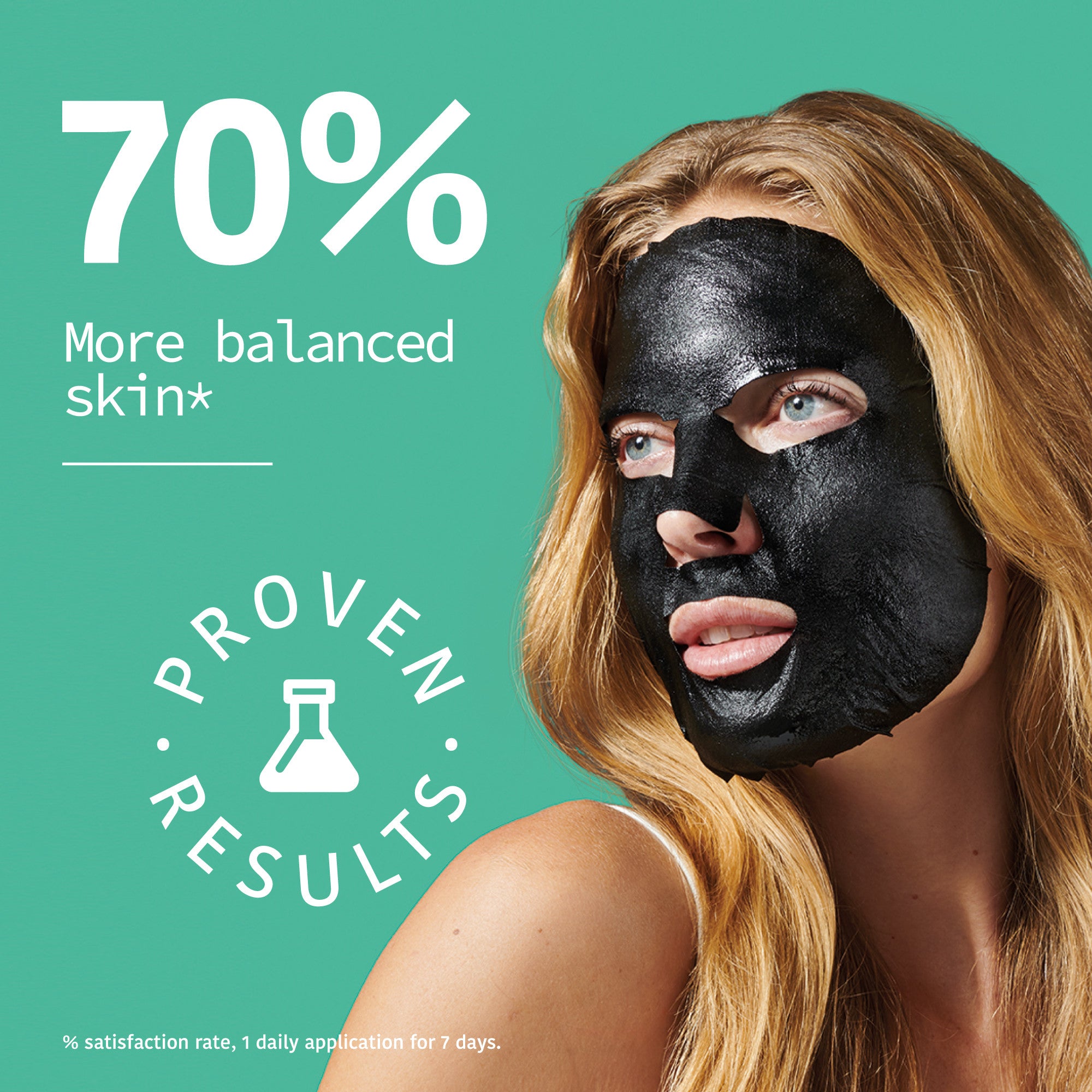 Balancing Face Sheet Mask with Charcoal