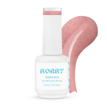 Borby Rubber Base - Bridal Blush - BYŪTI