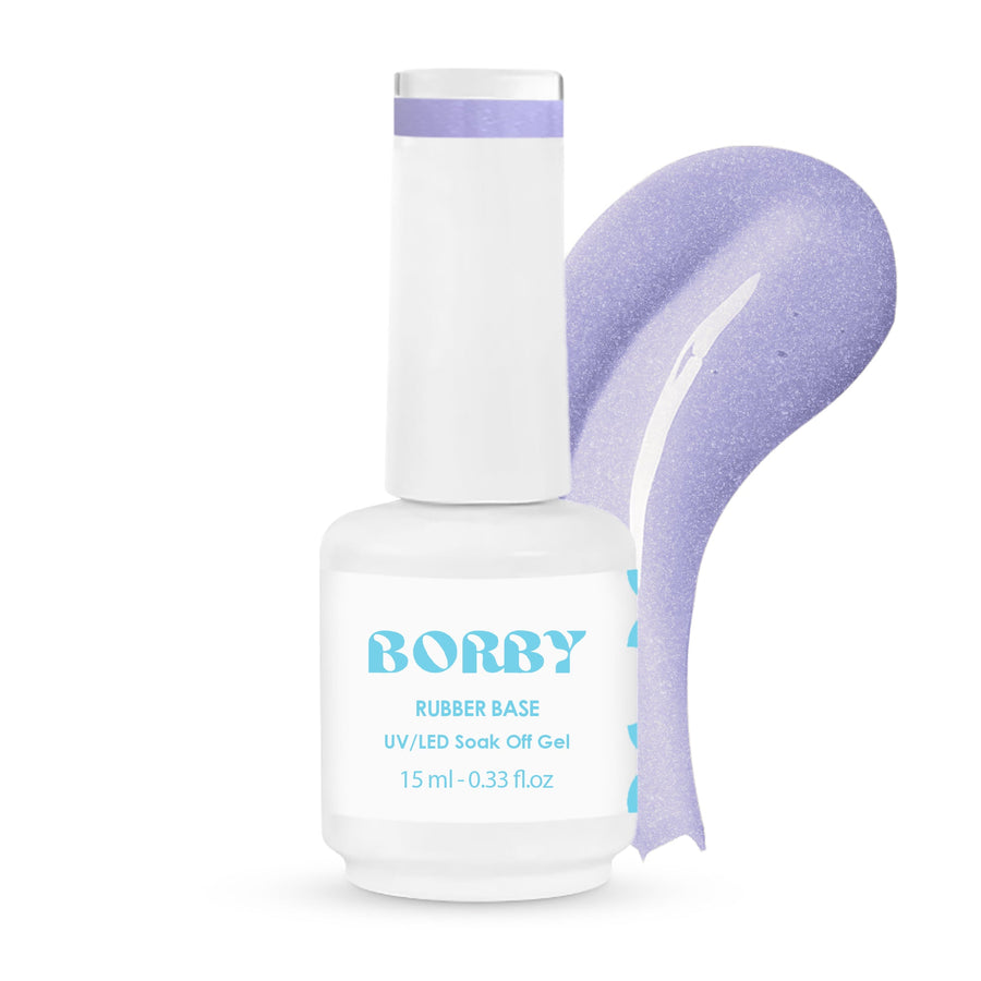 Borby Rubber Base - Lavendel Star - BYŪTI