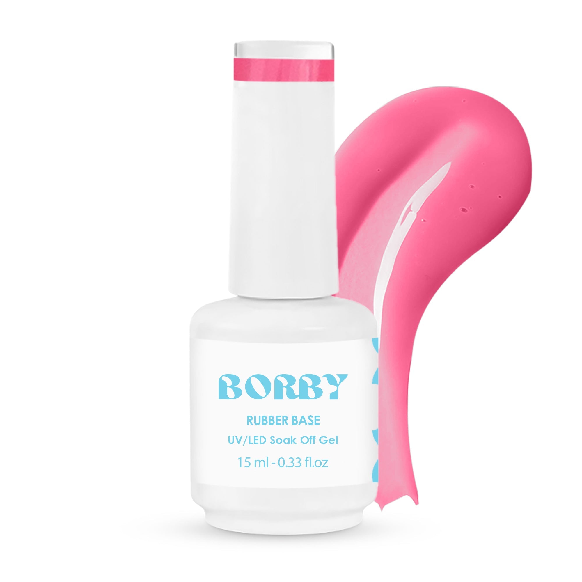 Borby Rubber Base - Pink Pop - BYŪTI