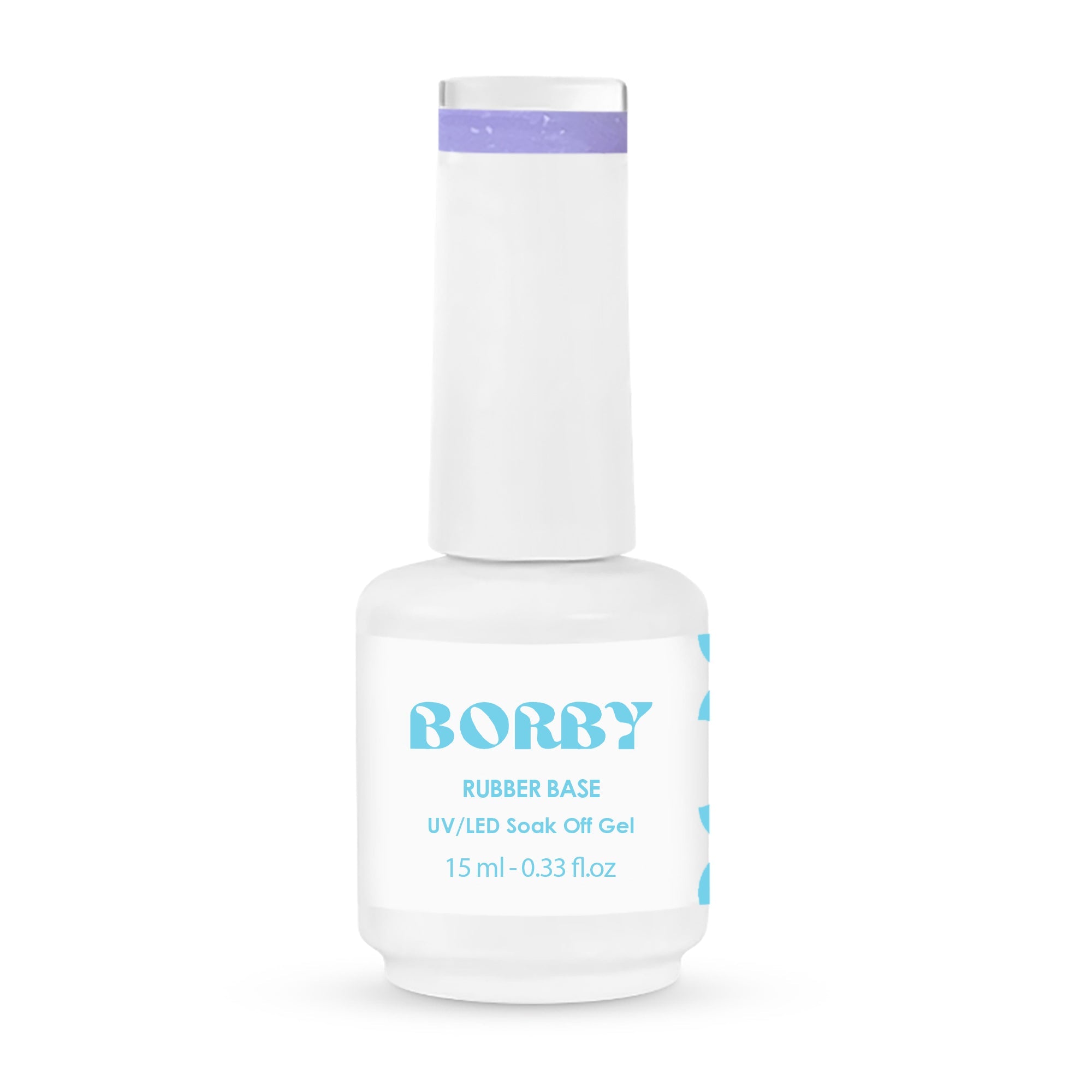 Borby Rubber Base - Silver Lilac - BYŪTI