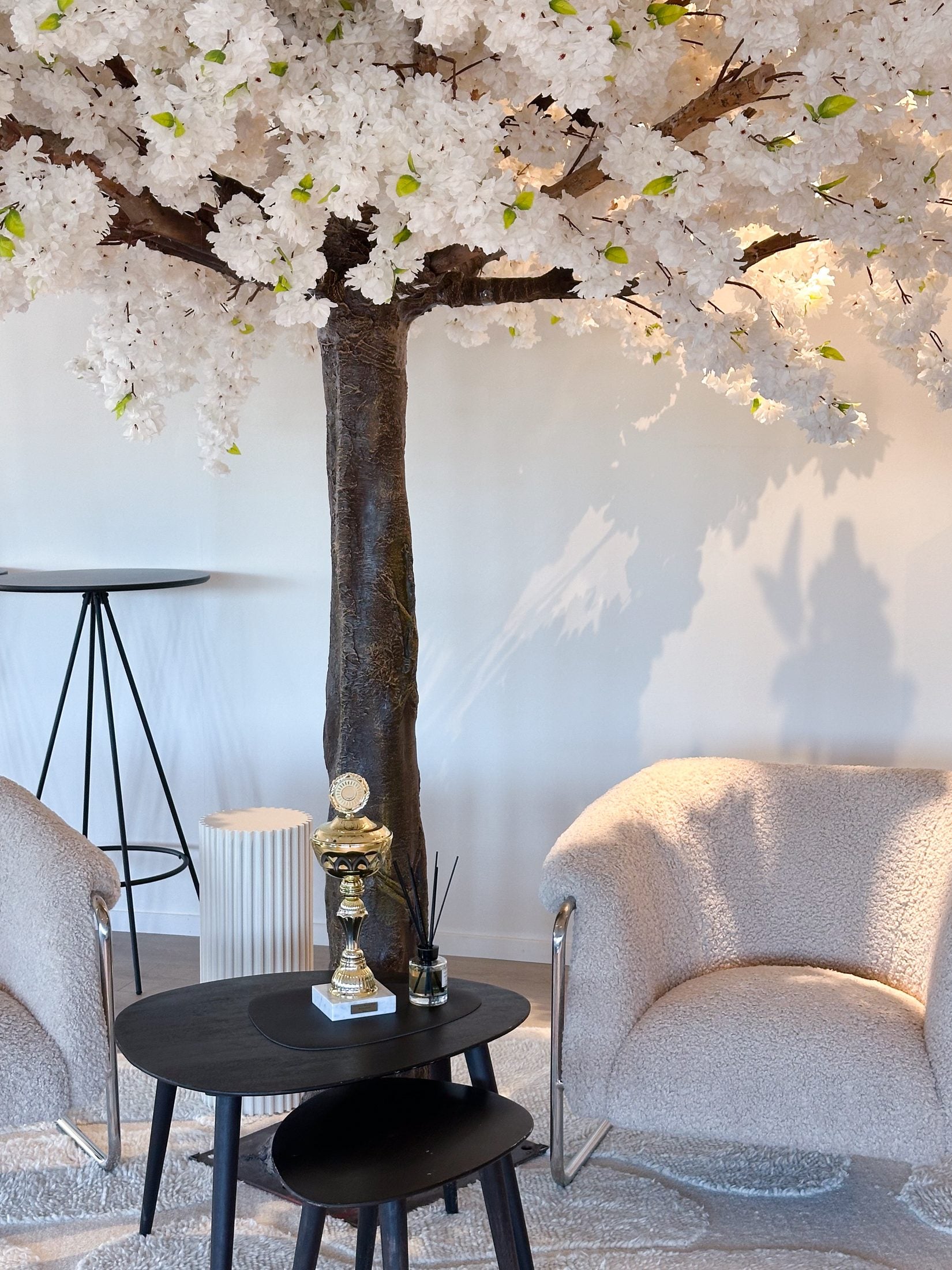 Loungeområdet hos BYŪTI Academy i Caspar Storms vei 17 i Oslo