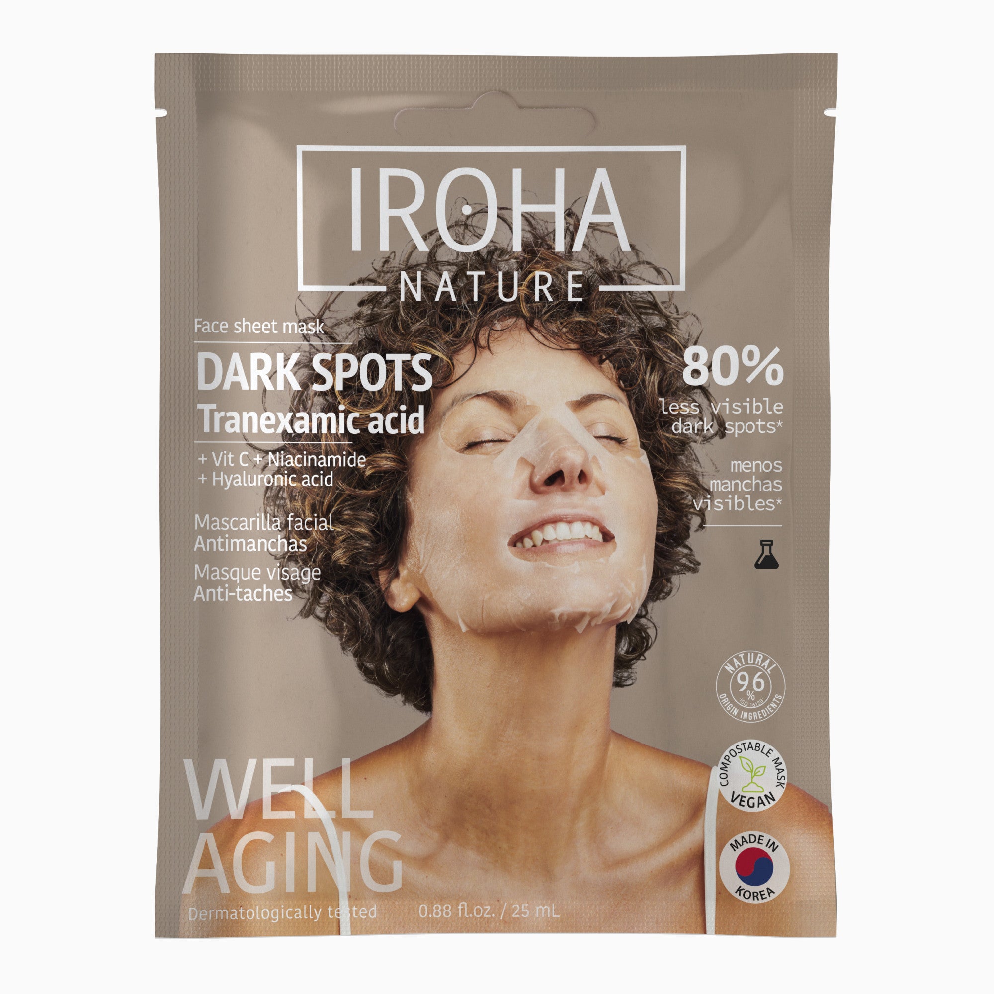 Dark Spots Face Sheet Mask with Tranexamic Acid