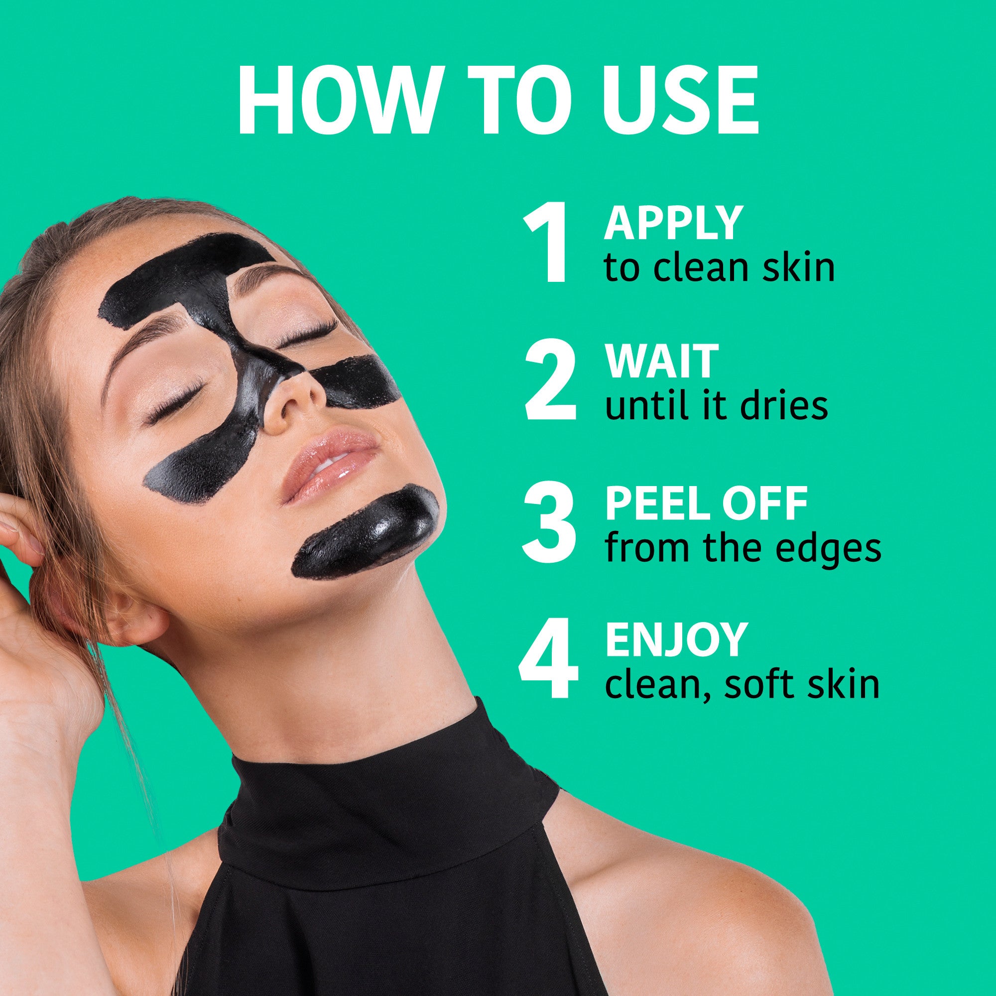 Deep Cleansing Peel Off Mask with Charcoal