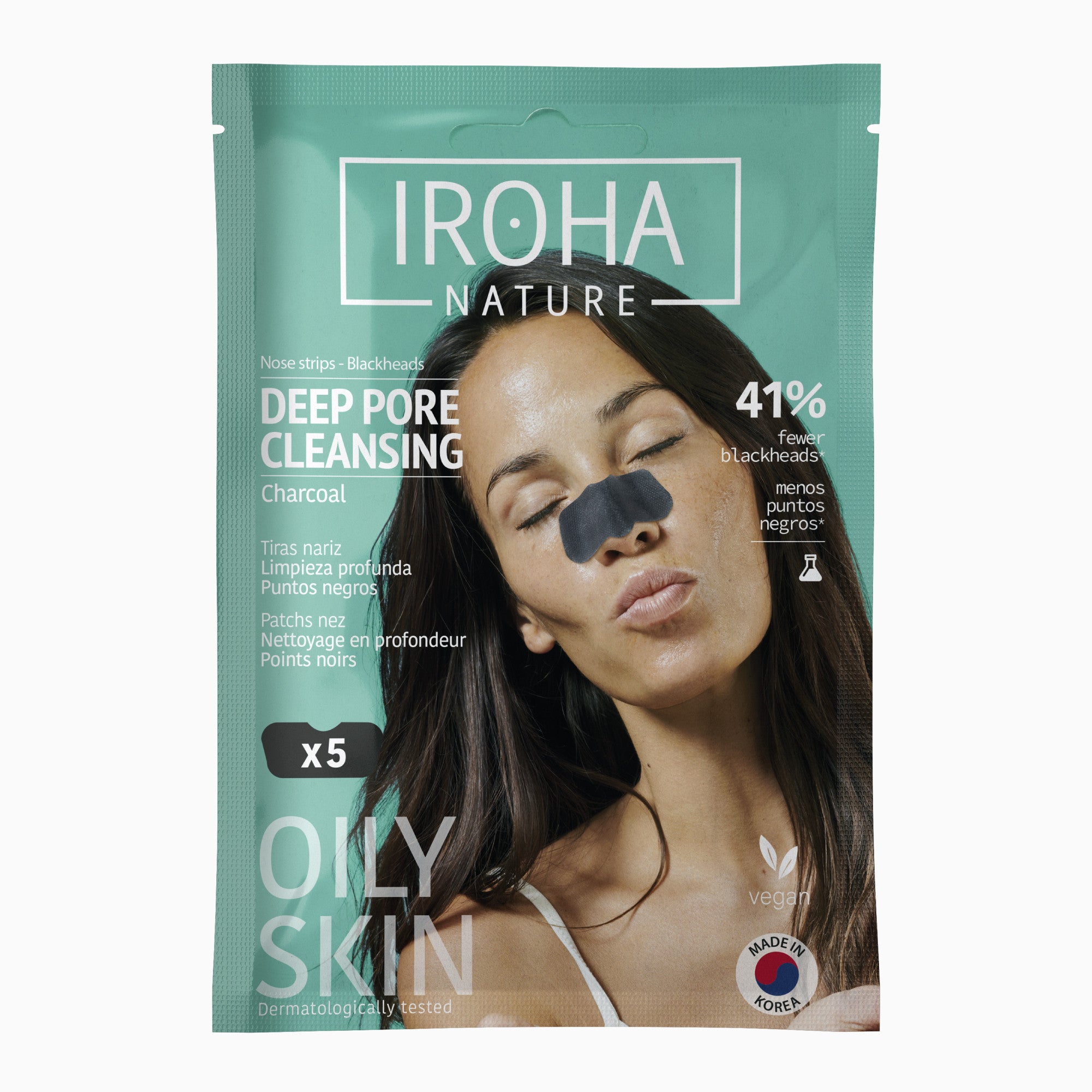 Deep Pore Cleansing Nose Strips with Charcoal