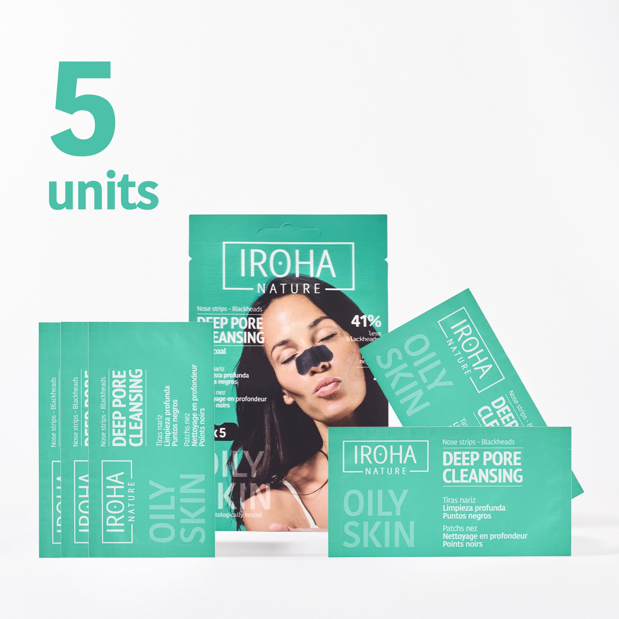 Deep Pore Cleansing Nose Strips with Charcoal