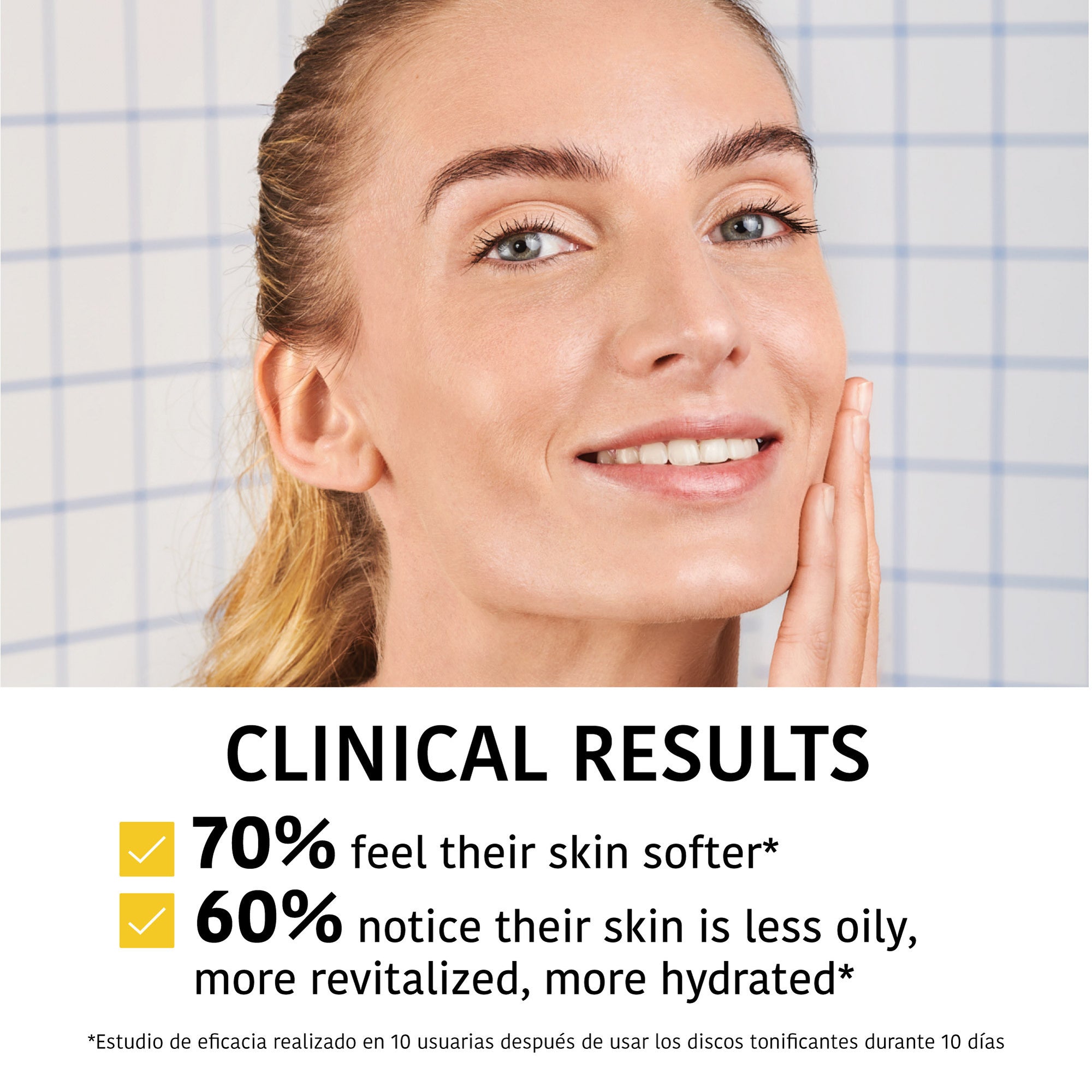 Exfoliating and Brightening Toner Pads with Glycolic Acid