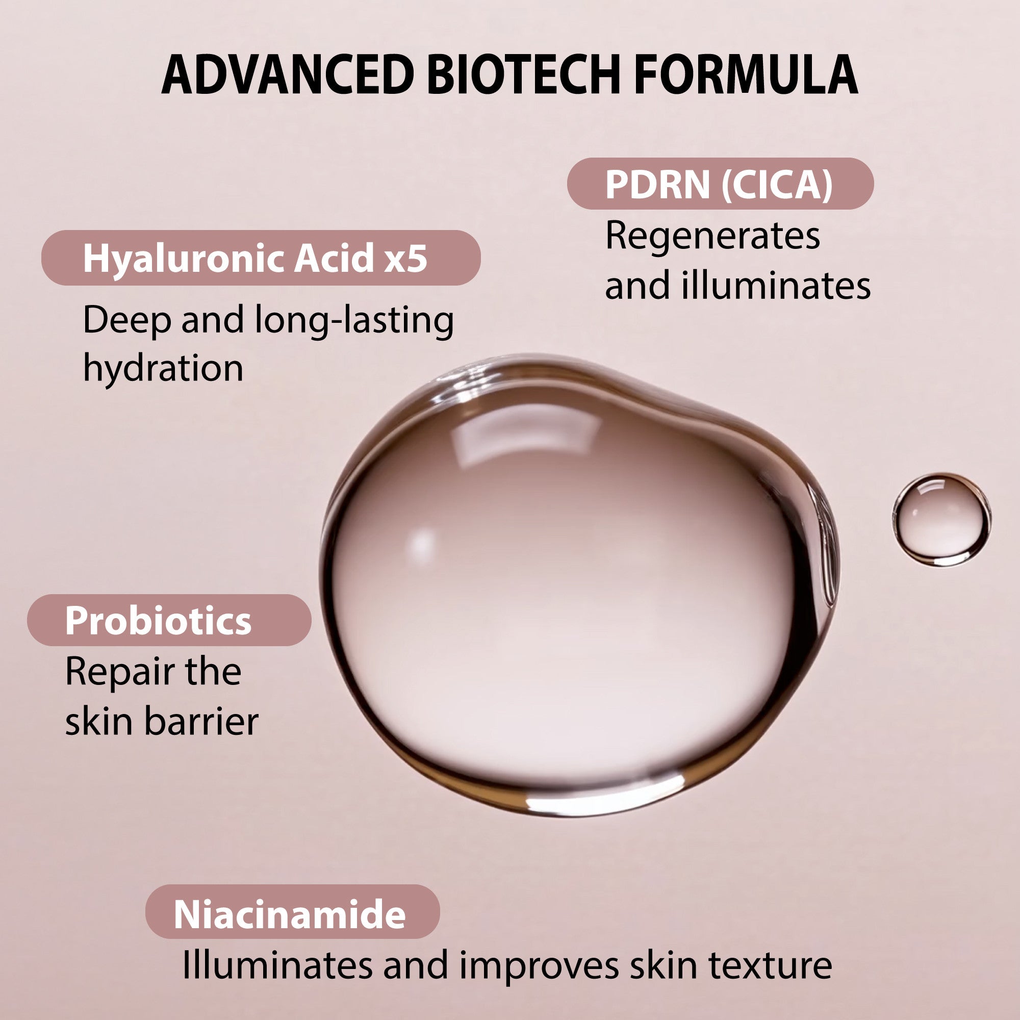 Glass Skin Hydrogel Brightening Mask with PDRN