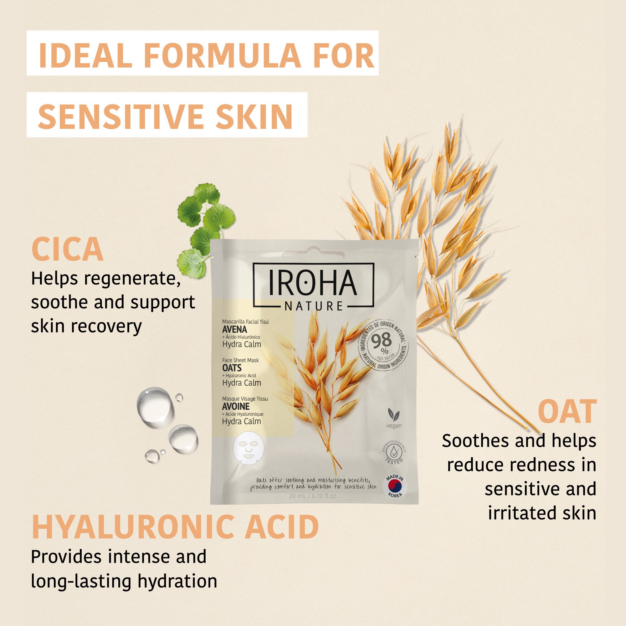 Hydra Soothing Mask with Oats