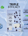 Hydrating and Soothing Toner Pads with Blueberries