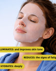 JET LAG RECOVERY Anti-fatigue Mask with CICA