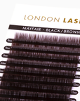 Mayfair black brown volume lashes