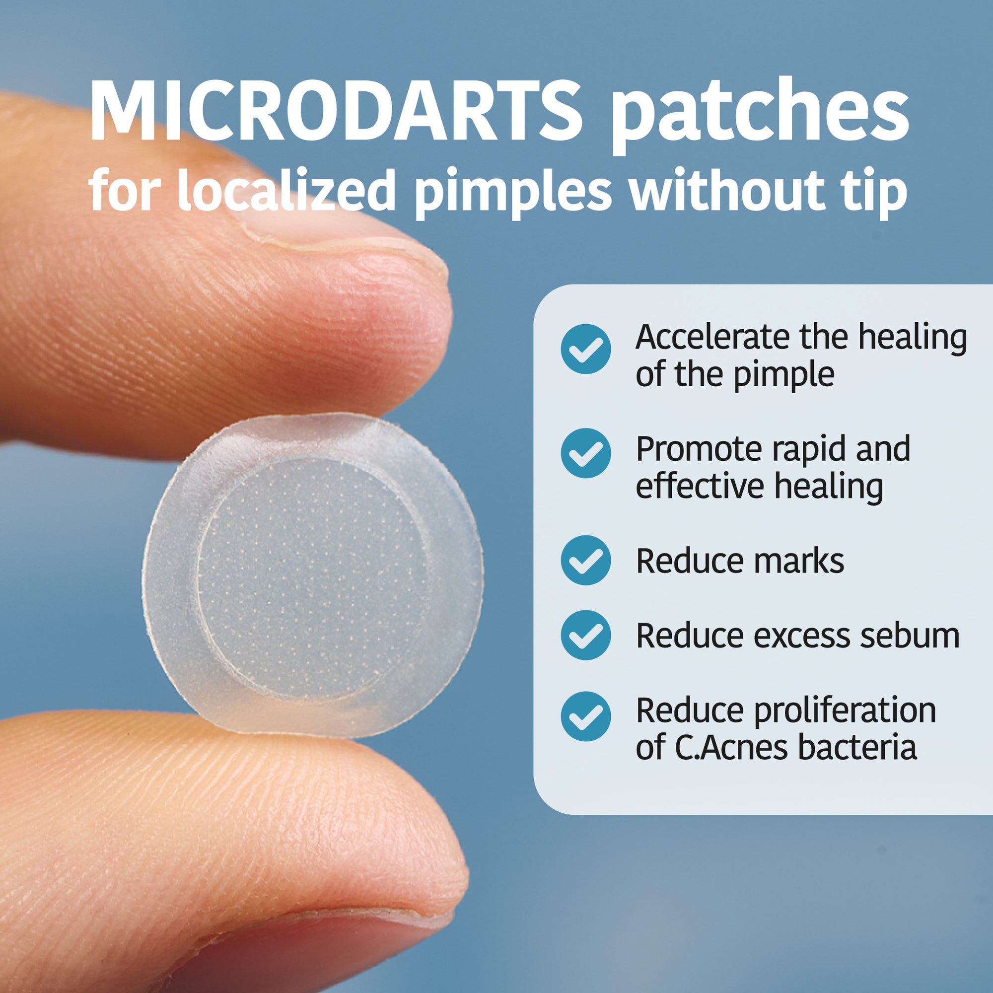 Microdarts Pimple Patches with Salicylic Acid