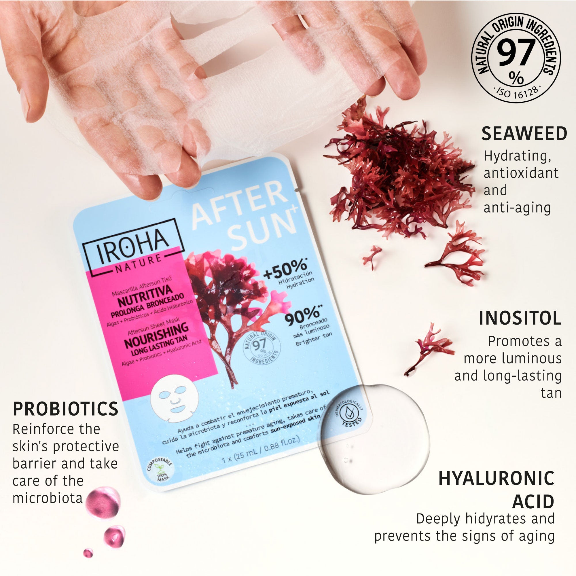 Nourishing Aftersun Face Sheet Mask