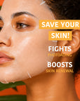 Peeling AHA Face Sheet Mask with Papaya