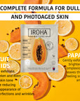 Peeling AHA Face Sheet Mask with Papaya