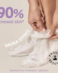Peeling and Exfoliating Foot Mask with Glycolic Acid