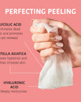 Perfect Skin Peeling Face Sheet Mask with Glycolic Acid