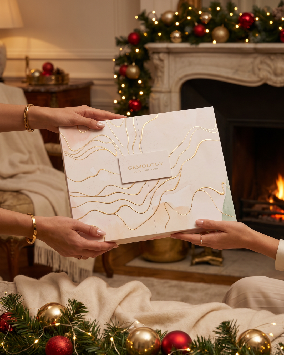 Gemology adventskalender 2026 overrekkes ved juletreet