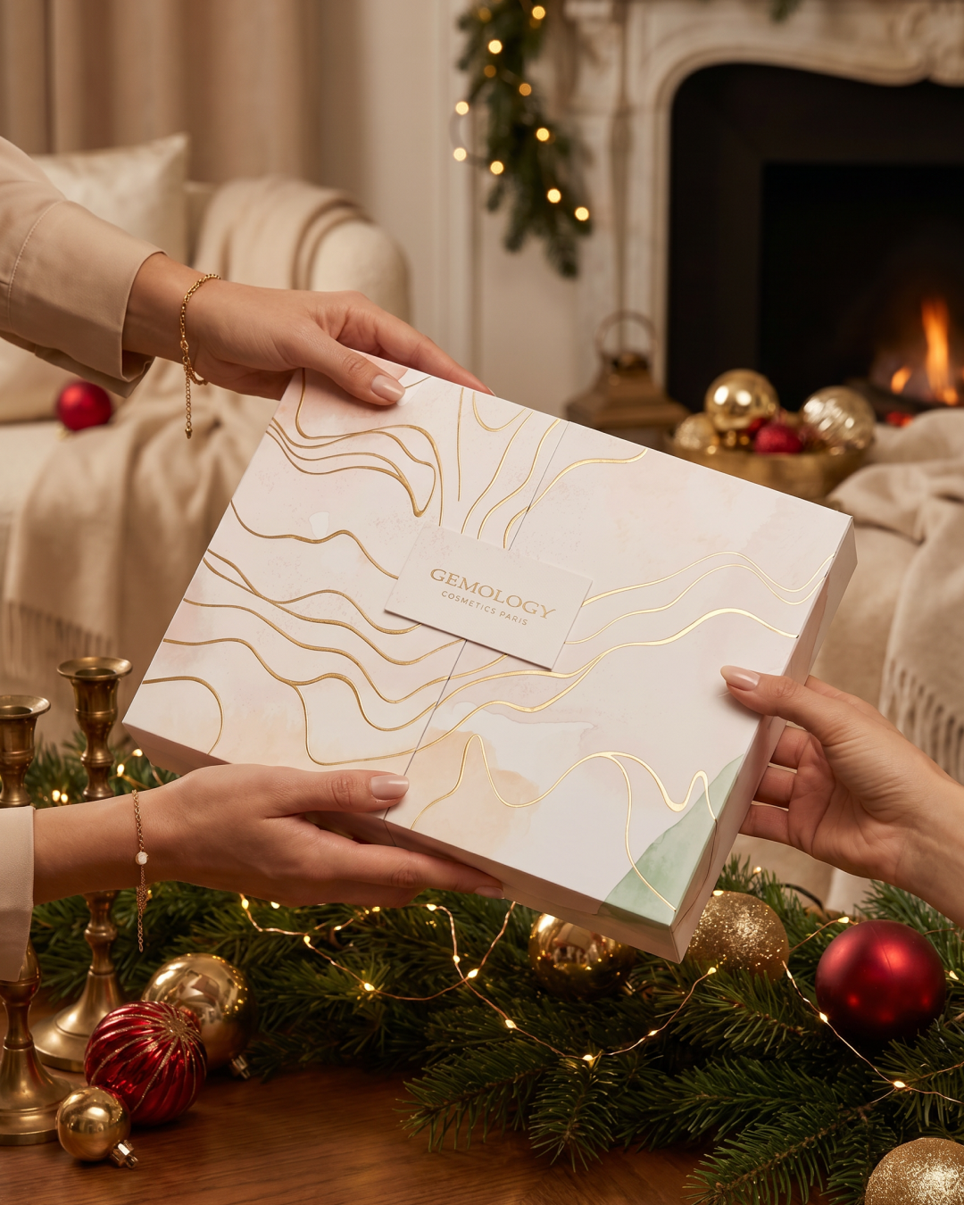 Gemology adventskalender 2026 gis bort som gave